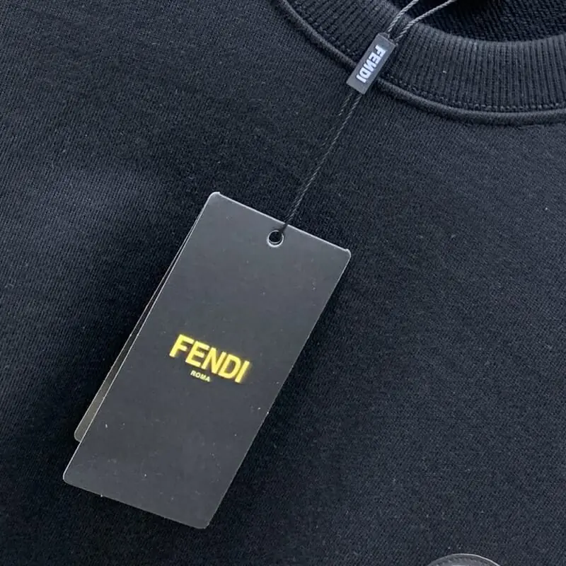 fendi sweatshirt manches longues pour unisexe s_12660042